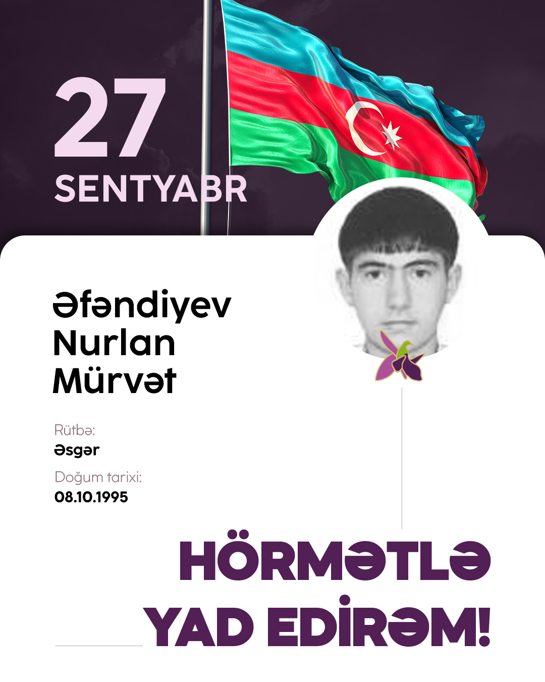 Əfəndiyev Nurlan Mürvət