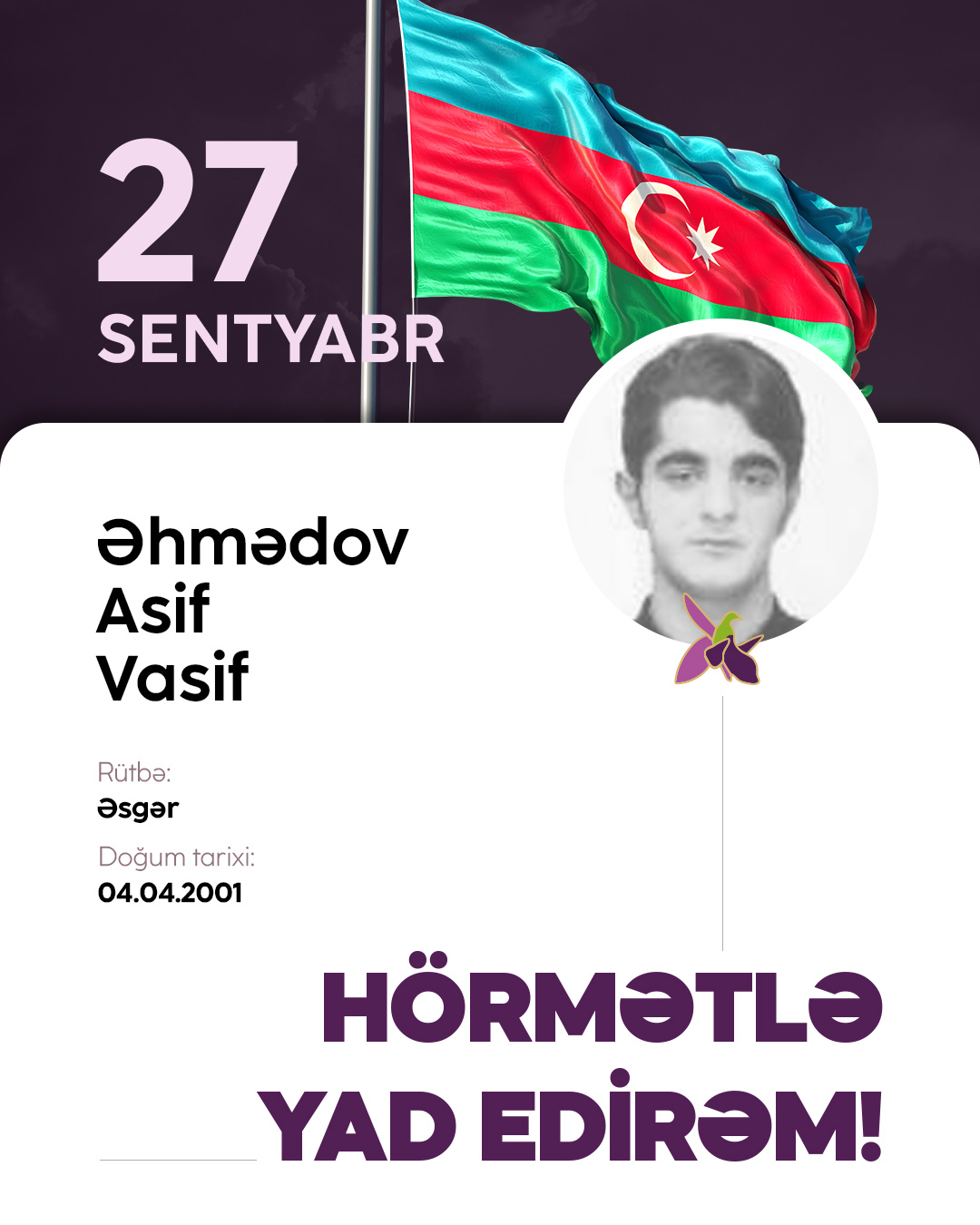 Əhmədov Asif Vasif