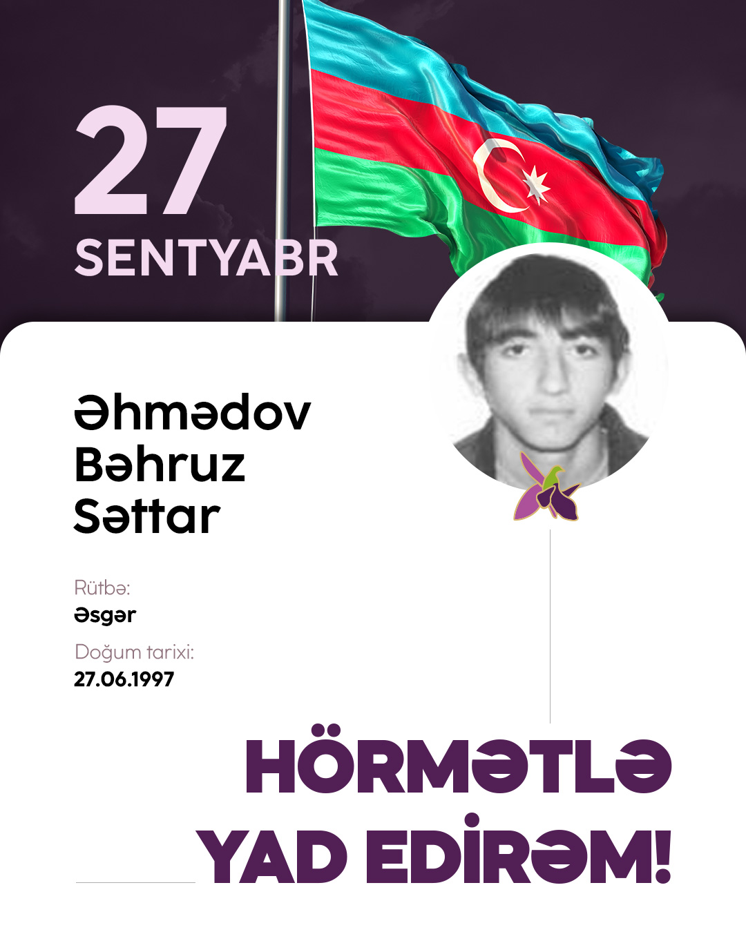 Əhmədov Bəhruz Səttar
