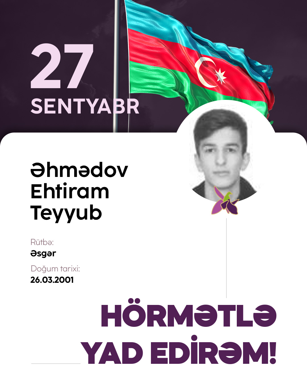 Əhmədov Ehtiram Teyyub