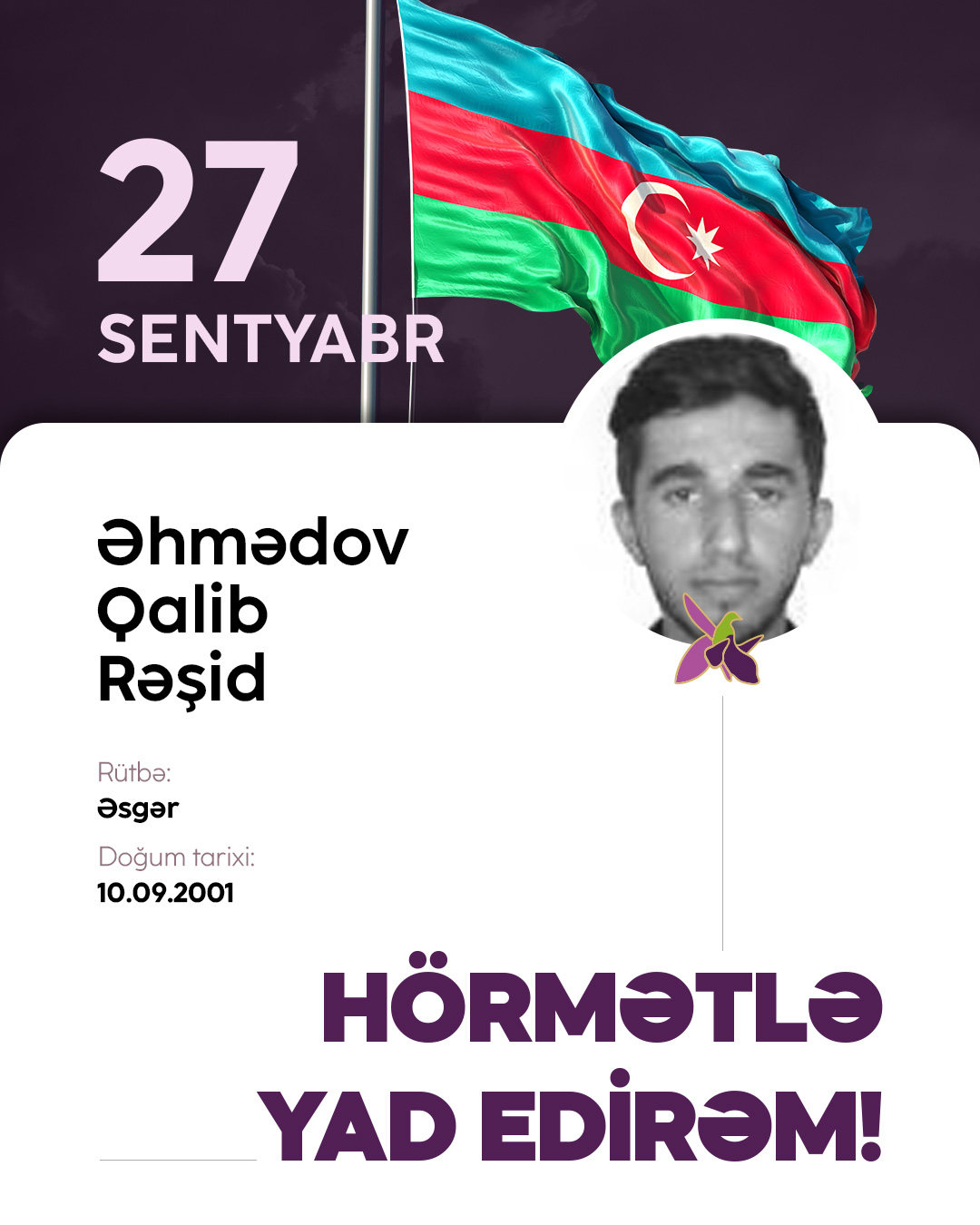 Əhmədov Qalib Rəşid