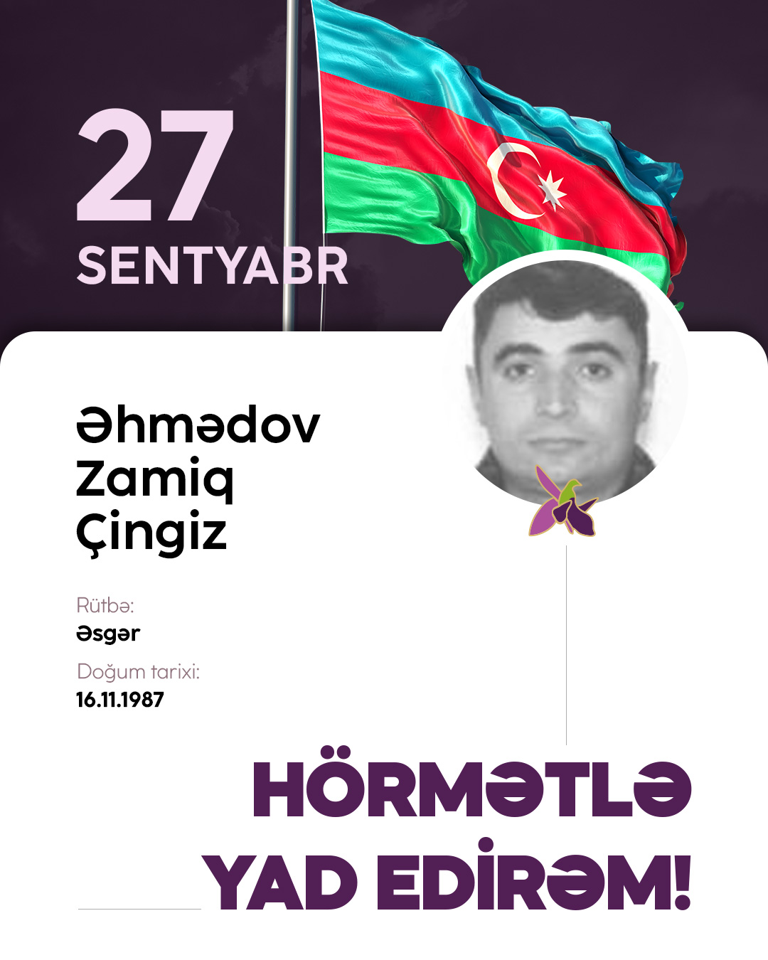 Əhmədov Zamiq Çingiz