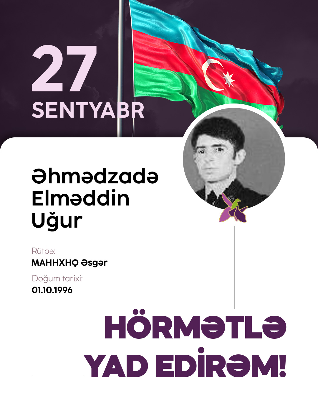 Əhmədzadə Elməddin Uğur