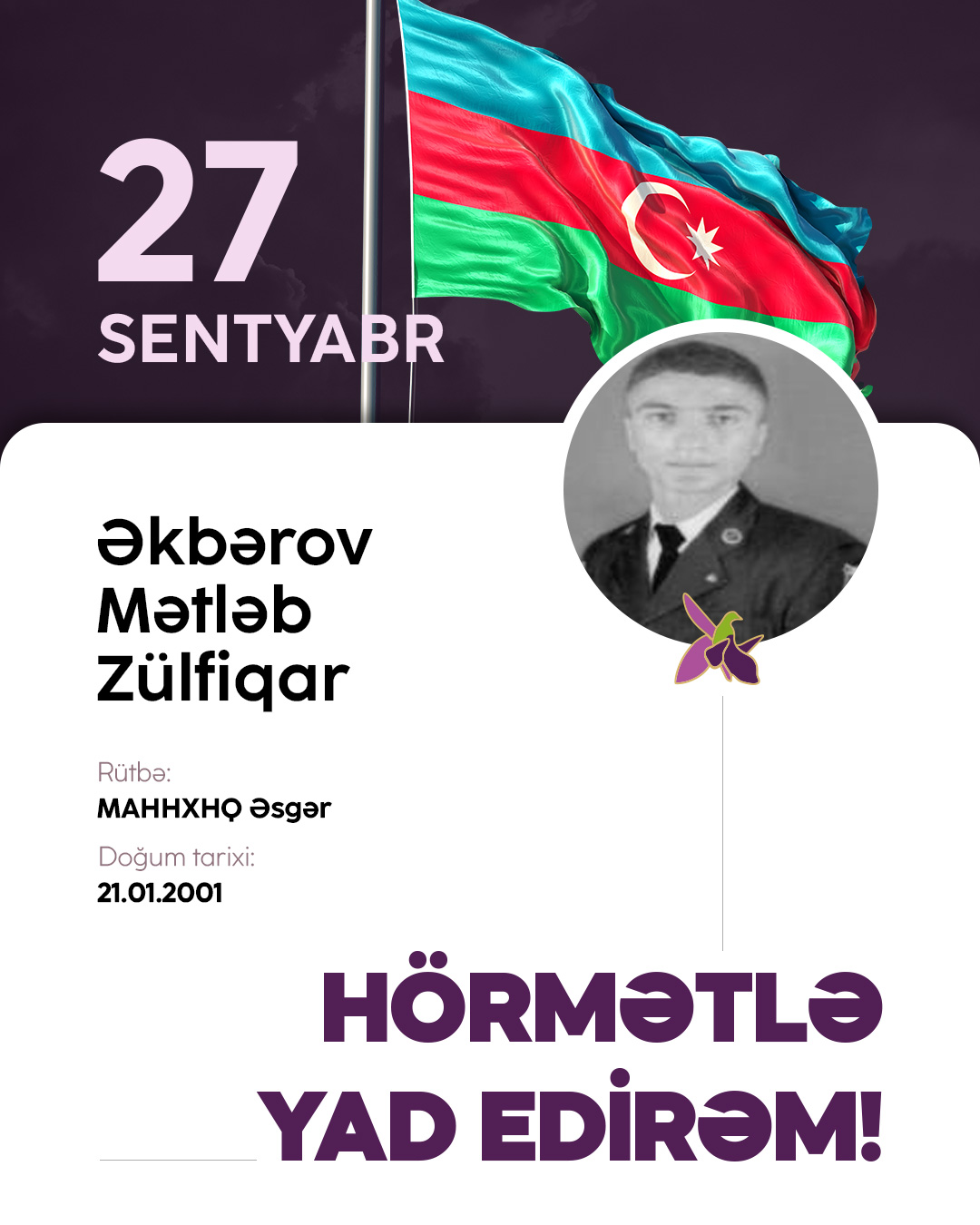 Əkbərov Mətləb Zülfiqar