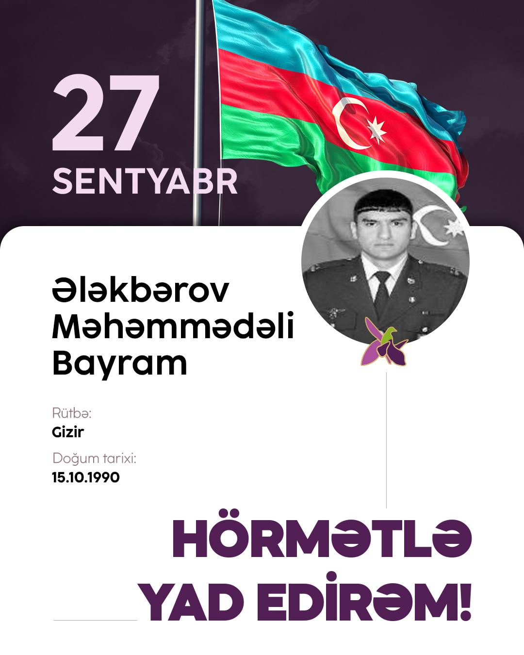 Ələkbərov Məhəmmədəli Bayram