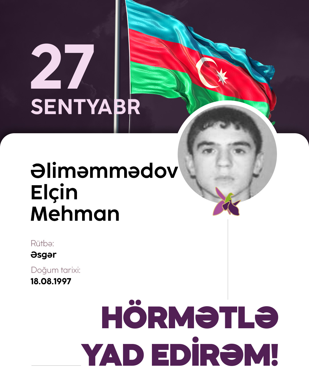 Əliməmmədov Elçin Mehman