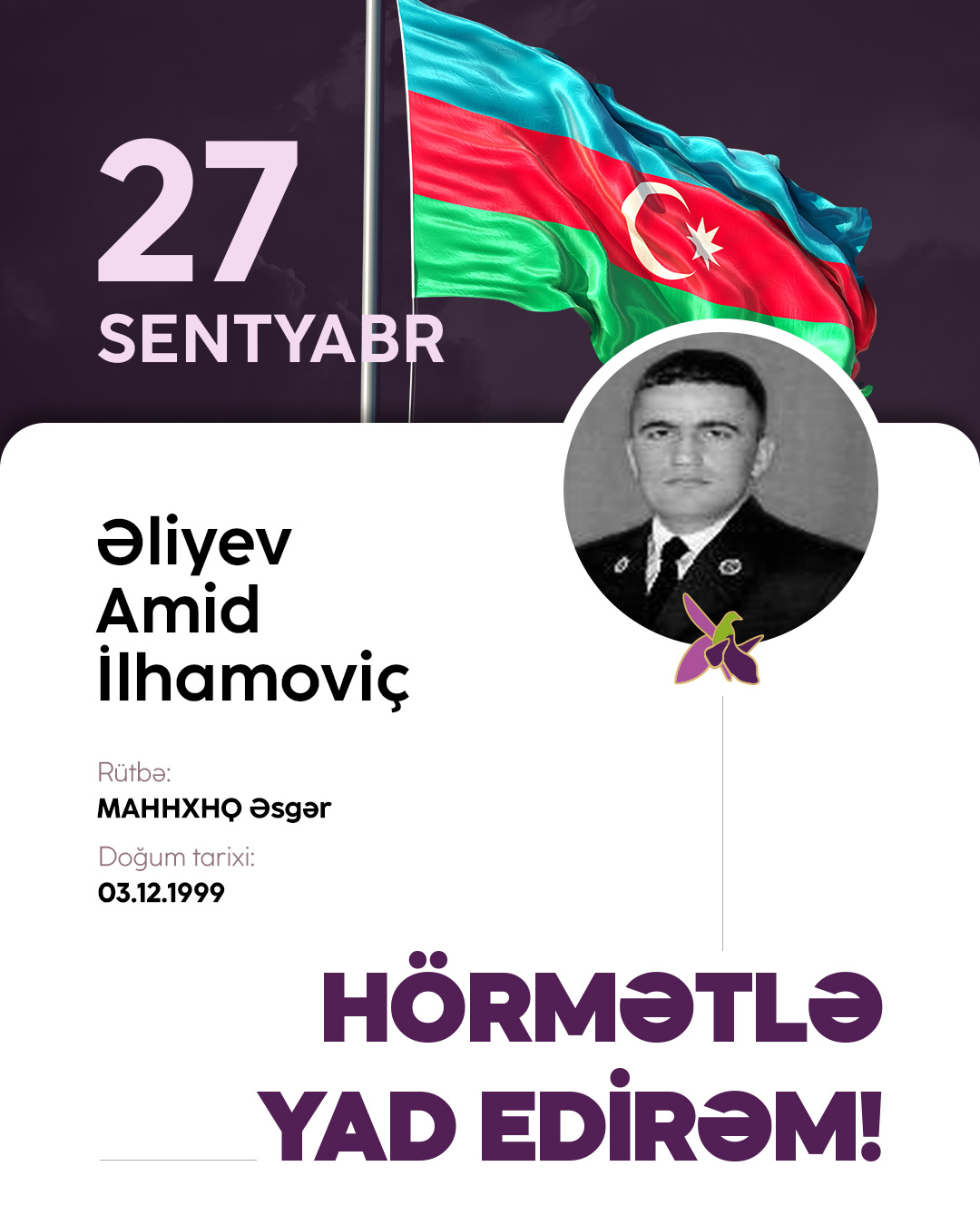 Əliyev Amid İlhamoviç