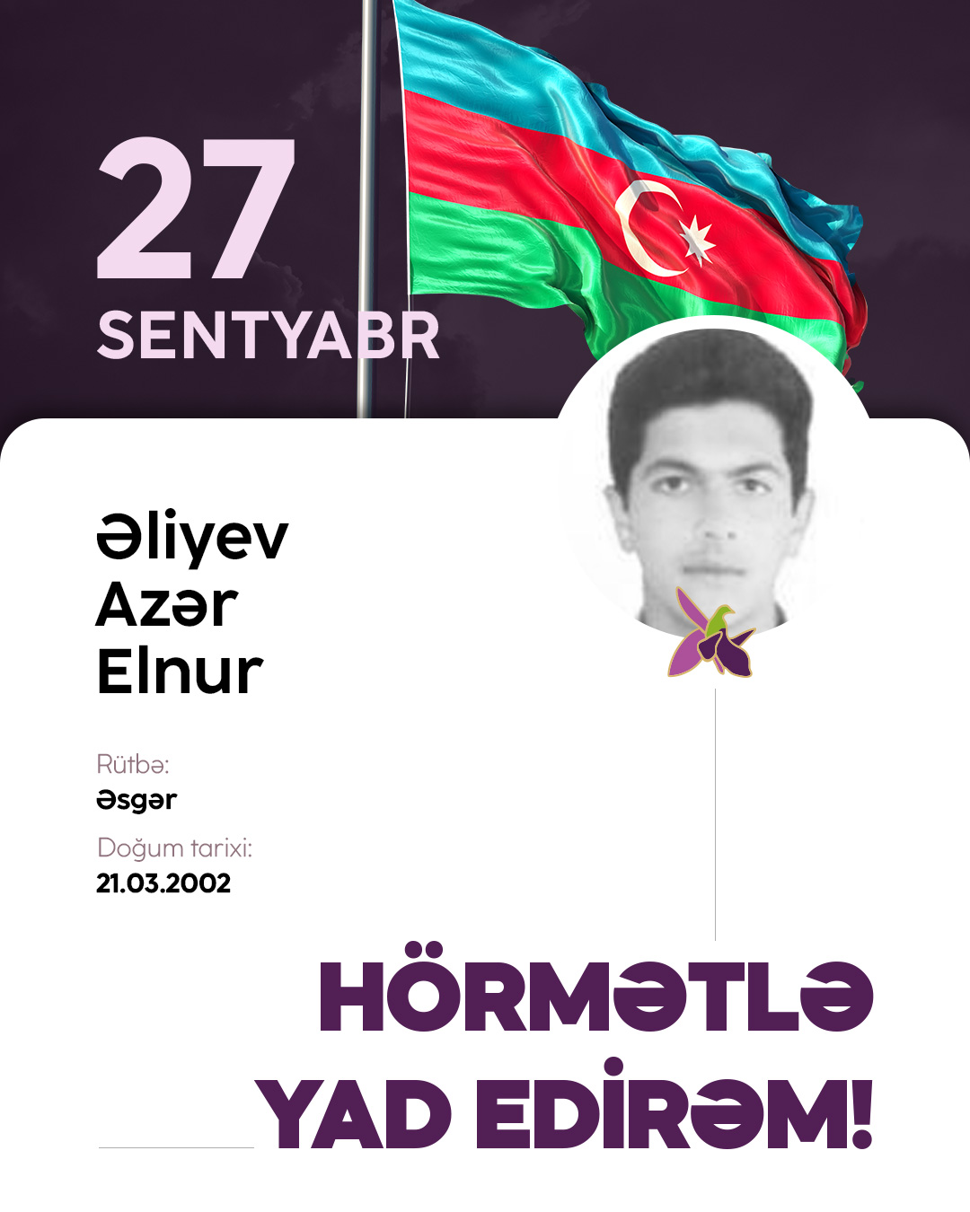 Əliyev Azər Elnur