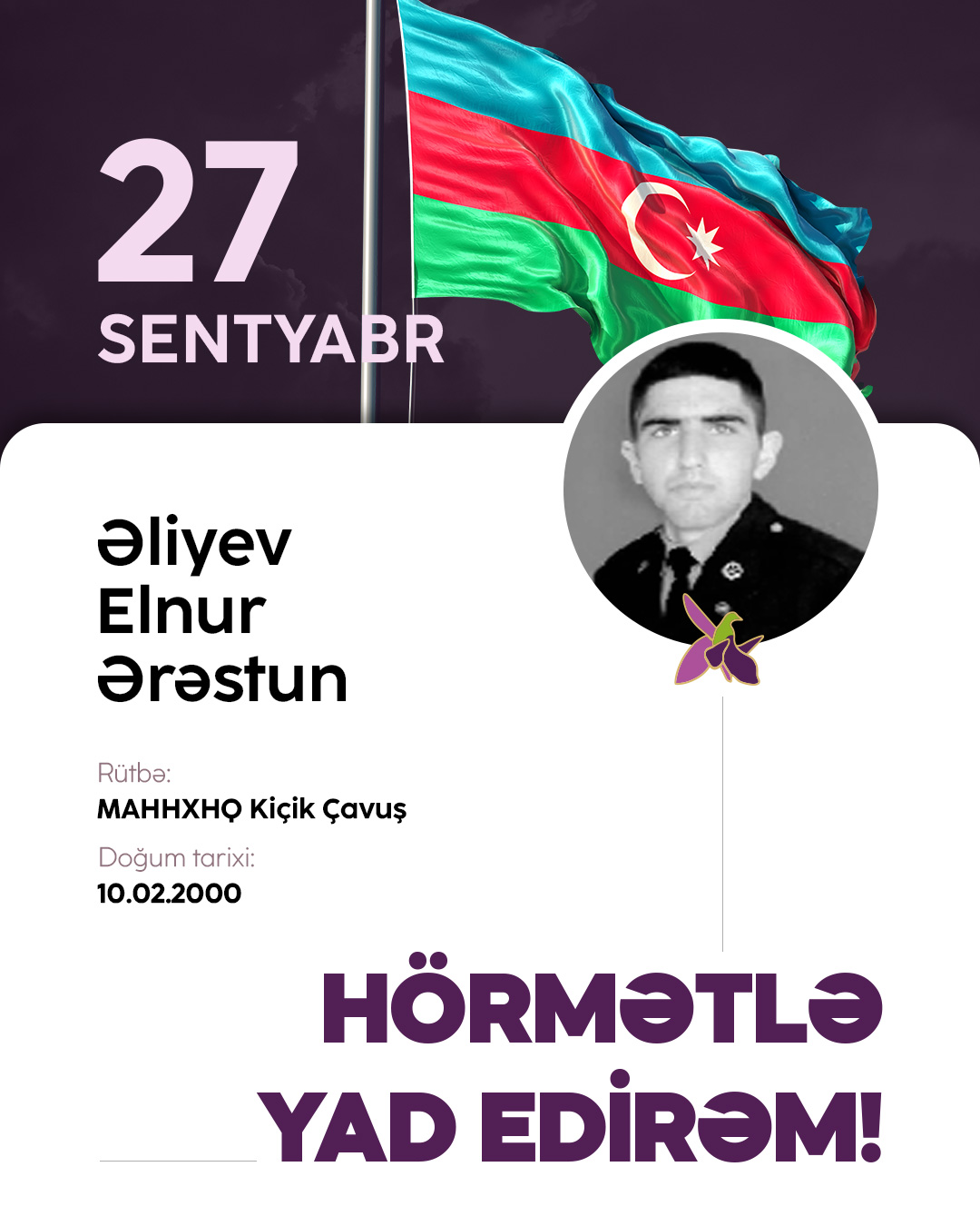 Əliyev Elnur Ərəstun