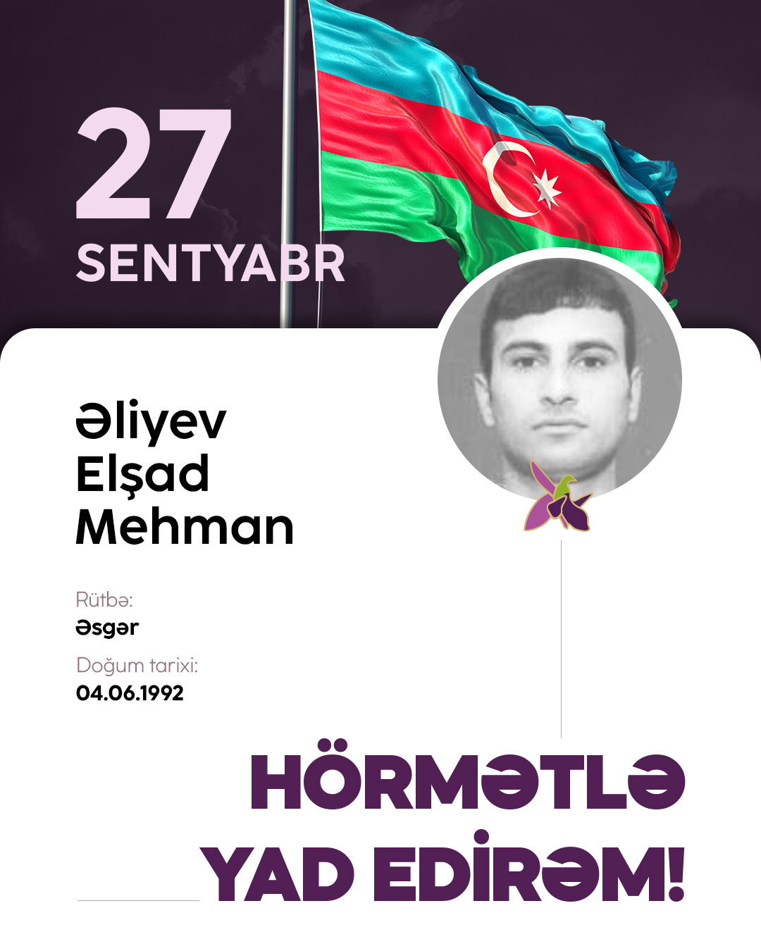 Əliyev Elşad Mehman