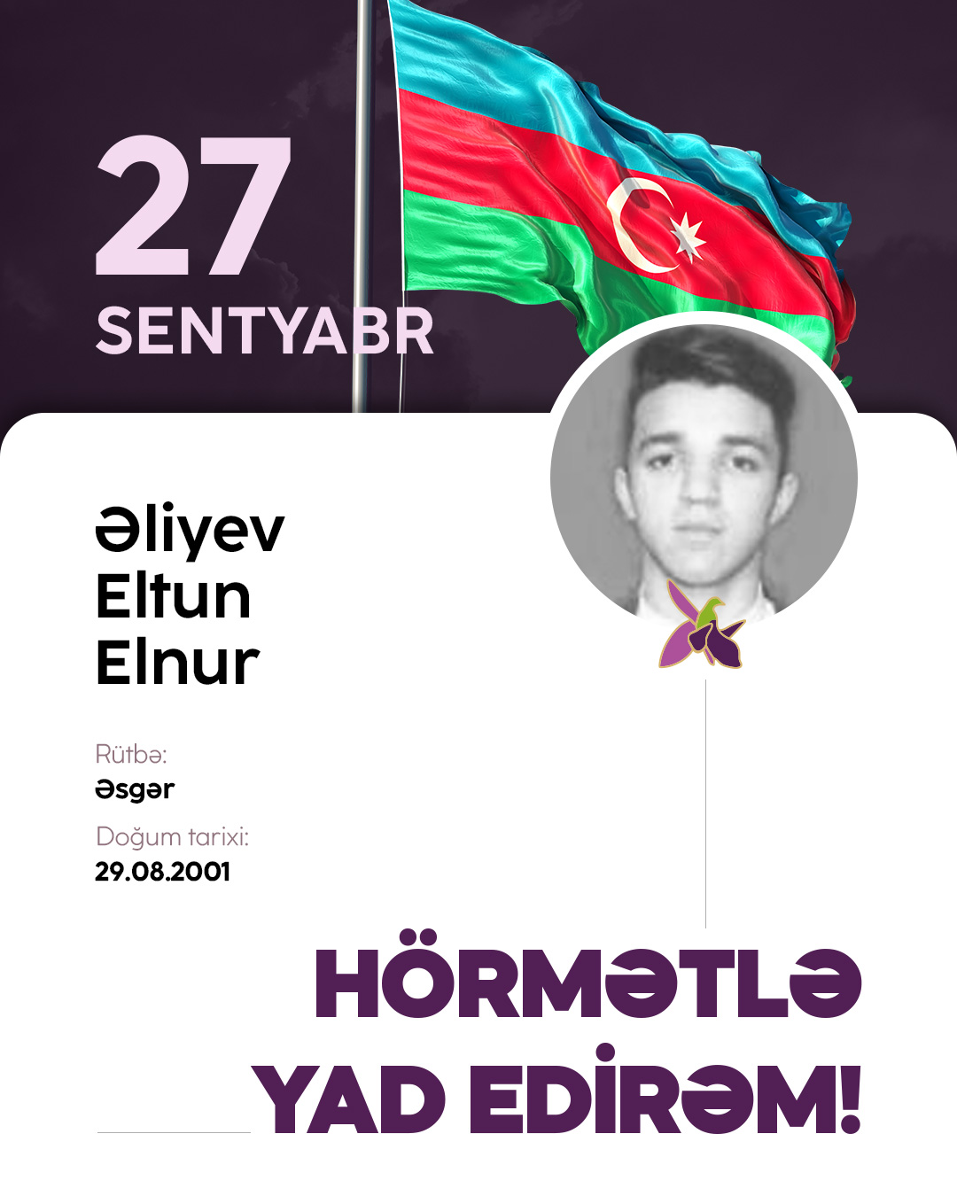 Əliyev Eltun Elnur