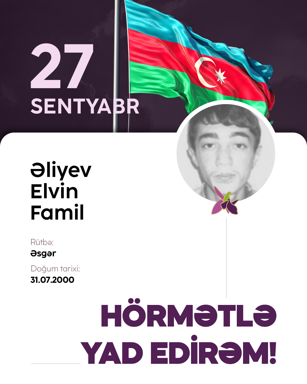 Əliyev Elvin Famil