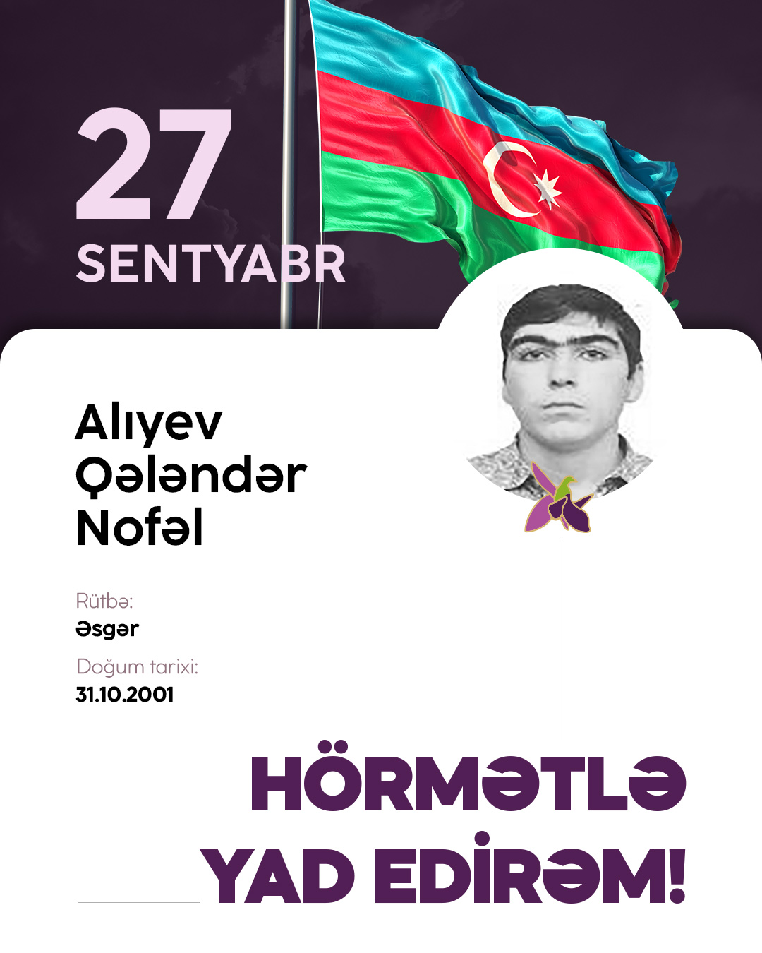 Alıyev Qələndər Nofəl