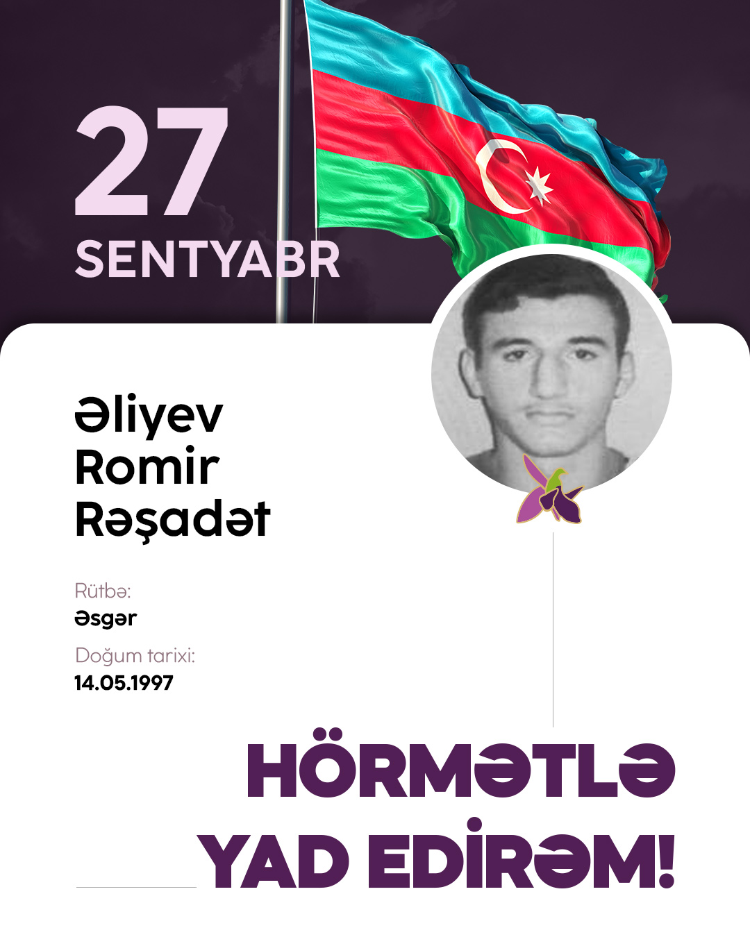 Əliyev Romir Rəşadət