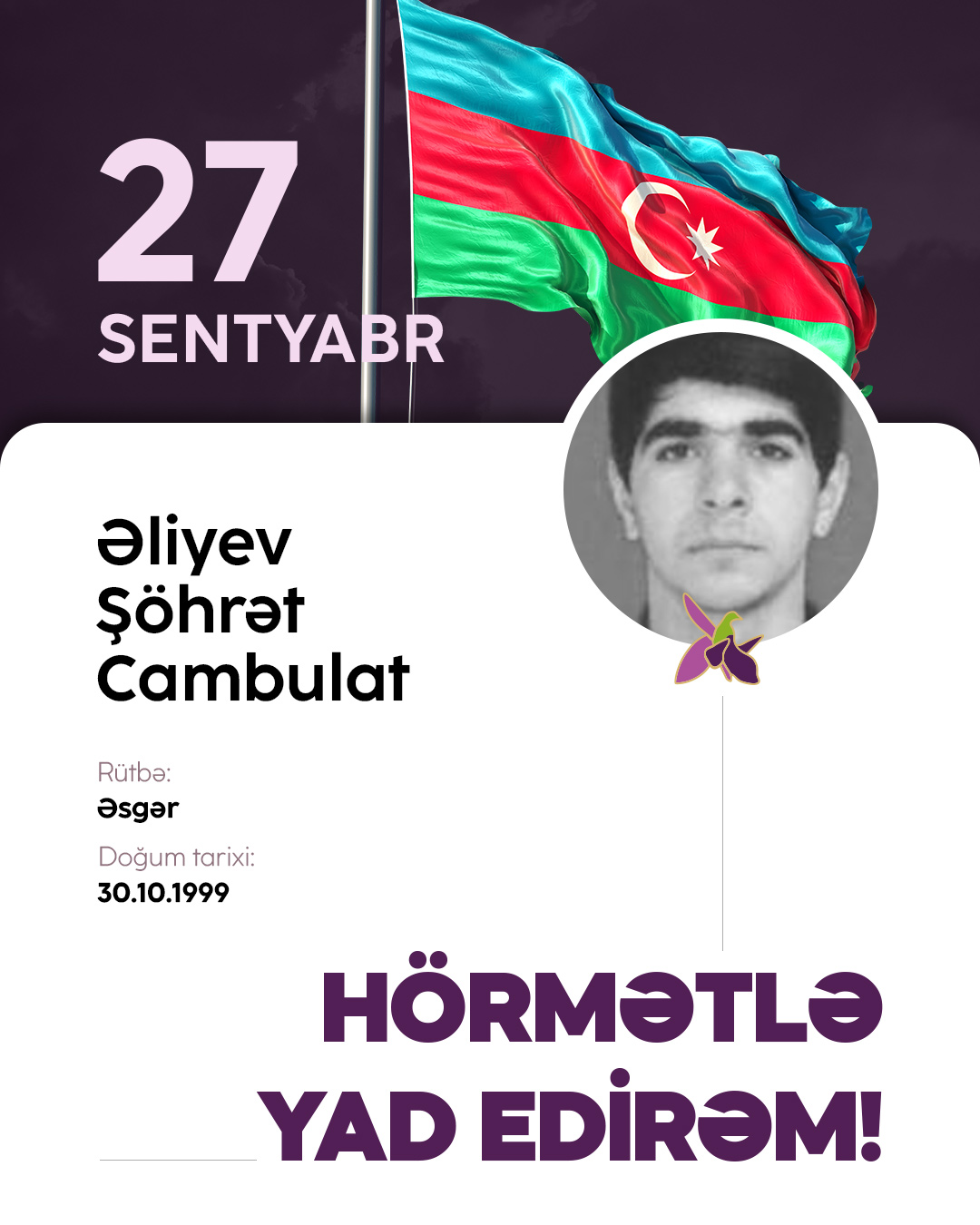 Əliyev Şöhrət Cambulat