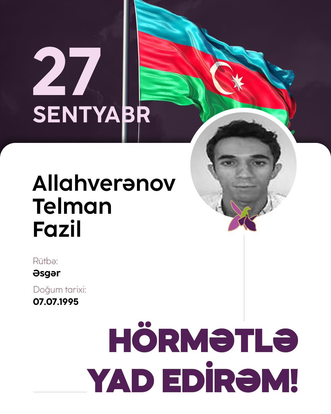 Allahverənov Telman Fazil