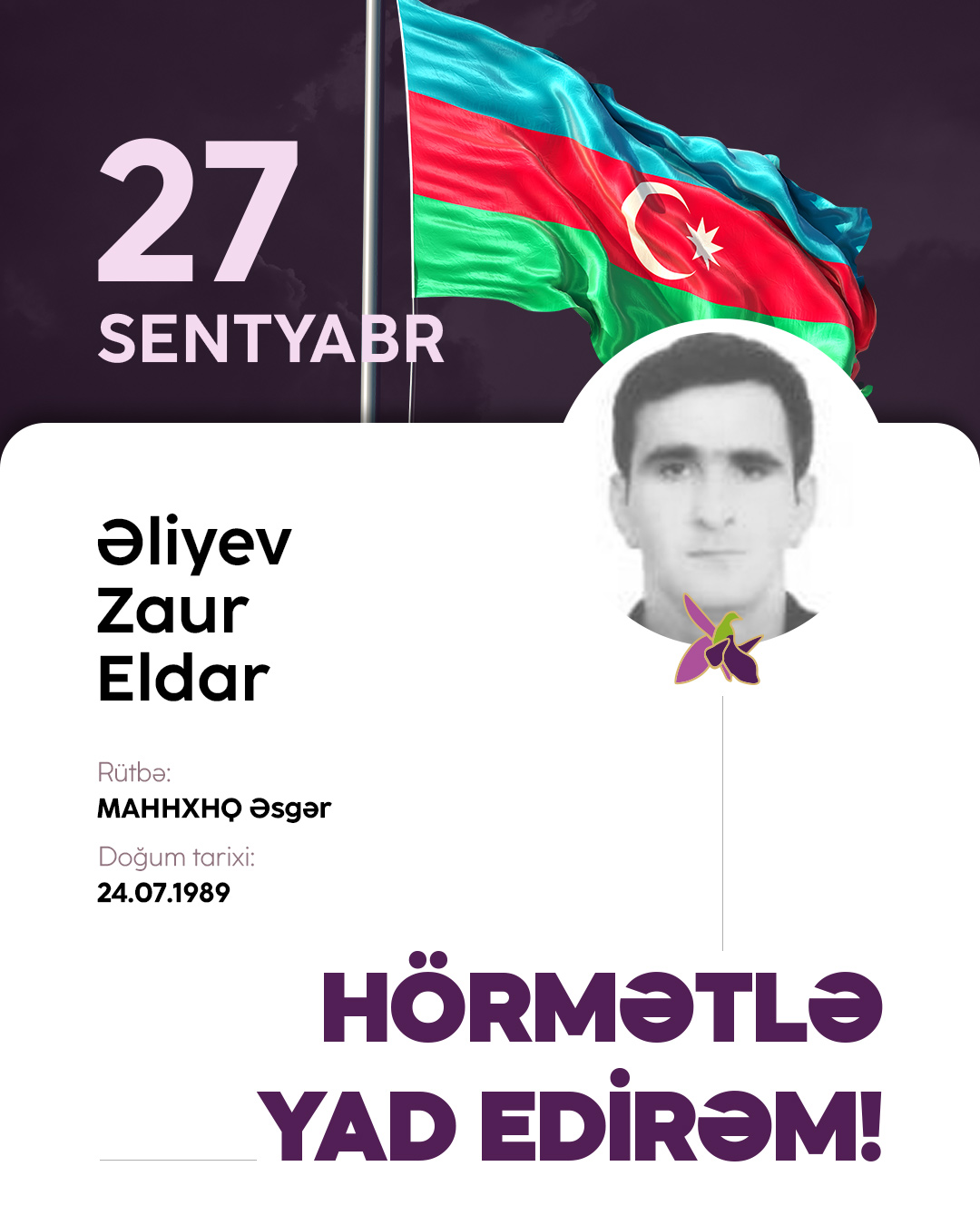 Əliyev Zaur Eldar