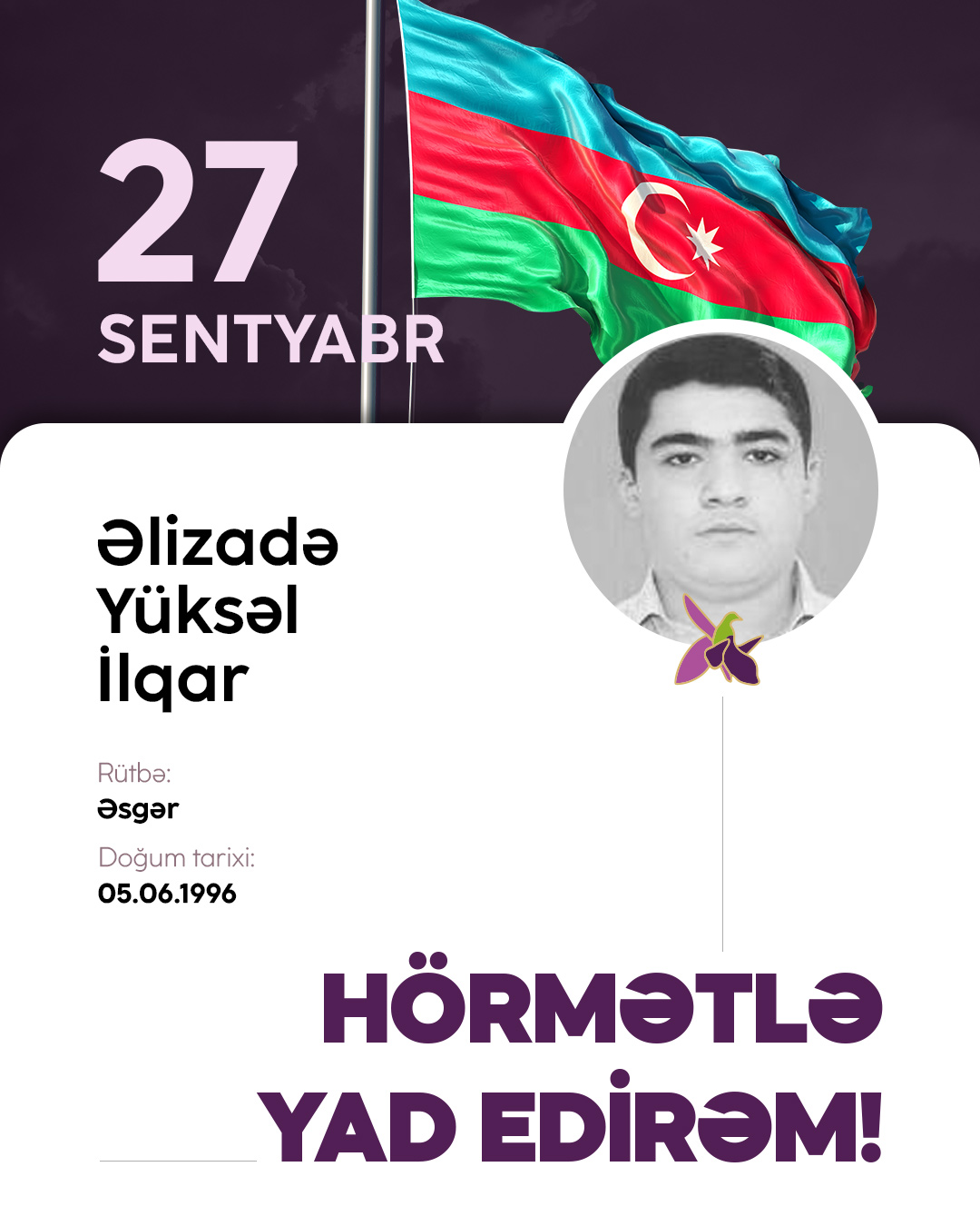 Əlizadə Yüksəl İlqar