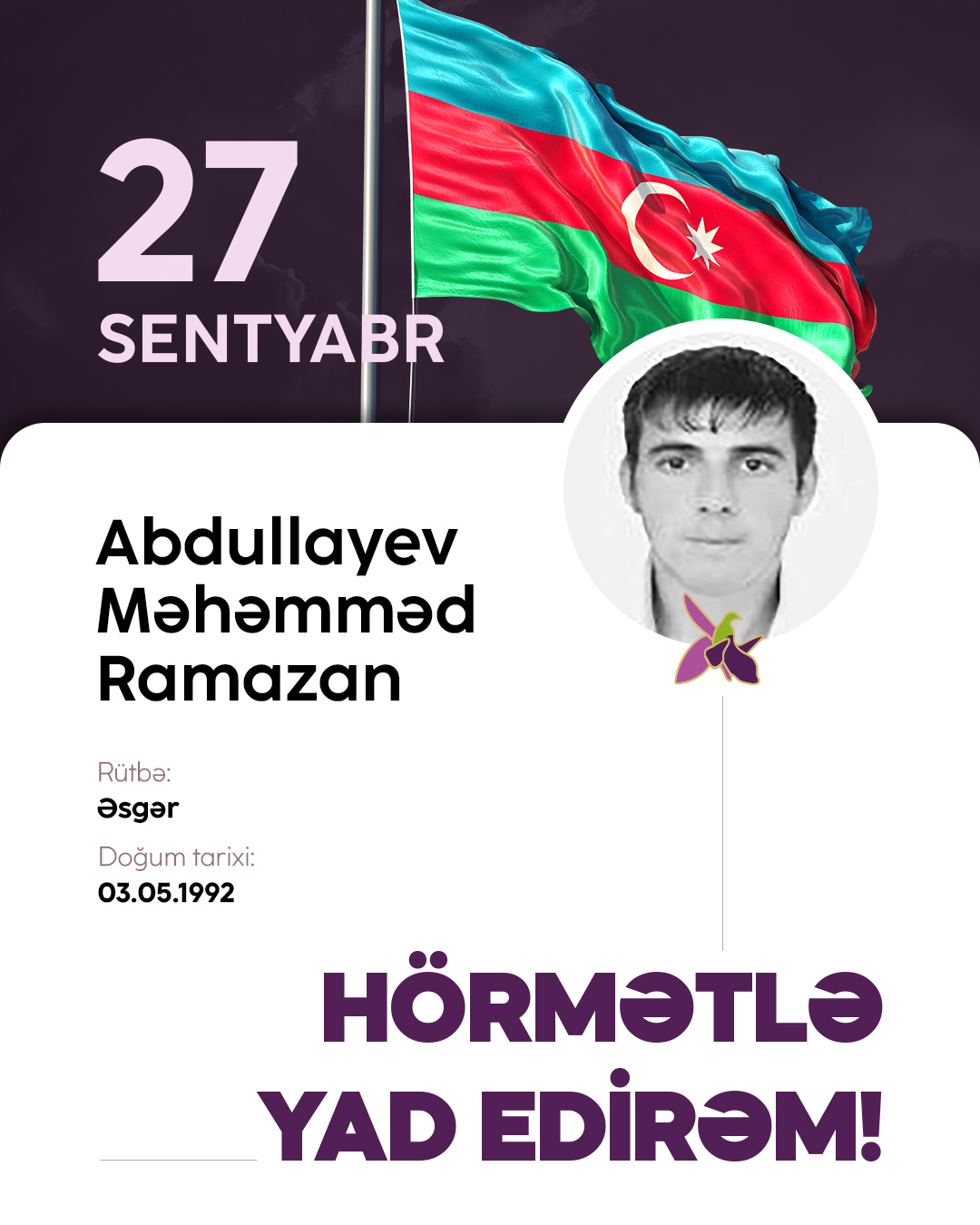 Abdullayev Məhəmməd Ramazan