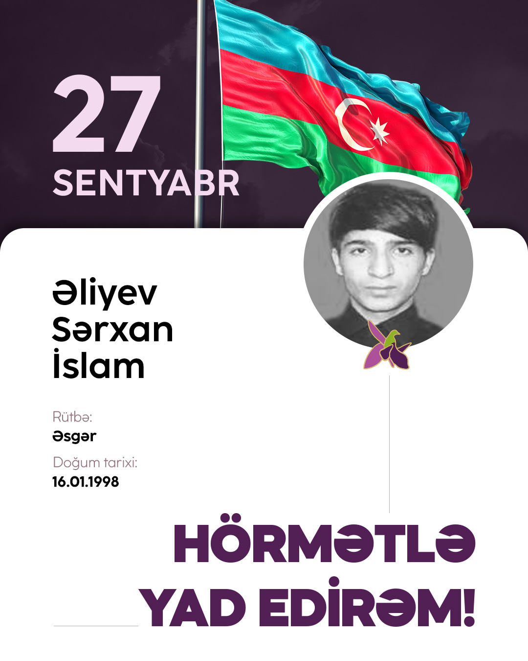 Əliyev Sərxan İslam