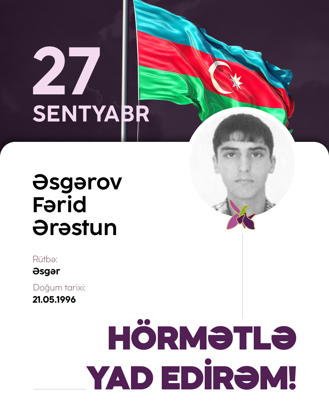 Əsgərov Fərid Ərəstun