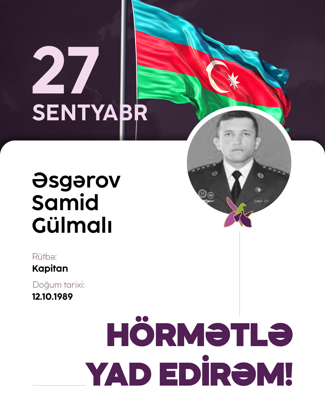 Əsgərov Samid Gülmalı