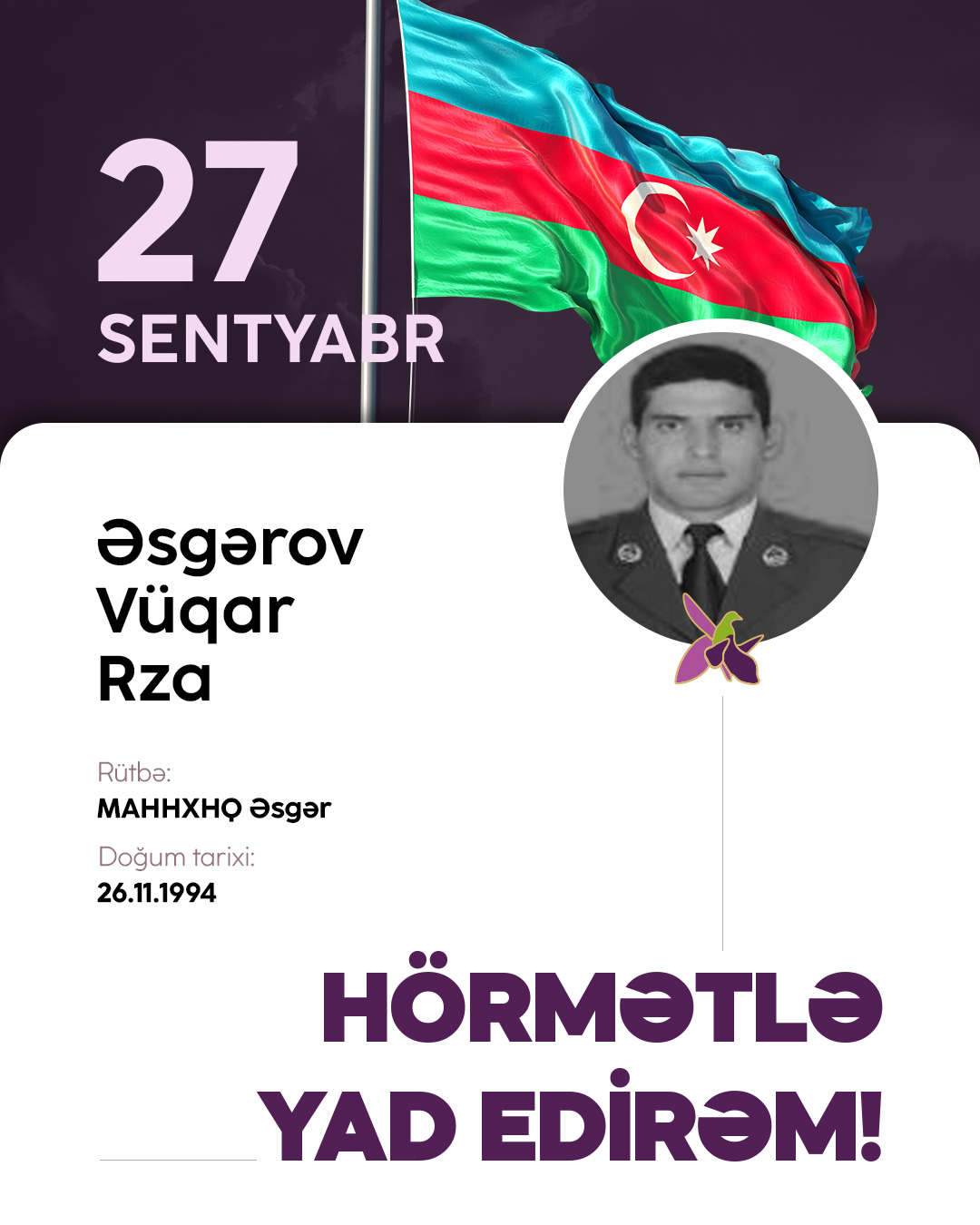 Əsgərov Vüqar Rza