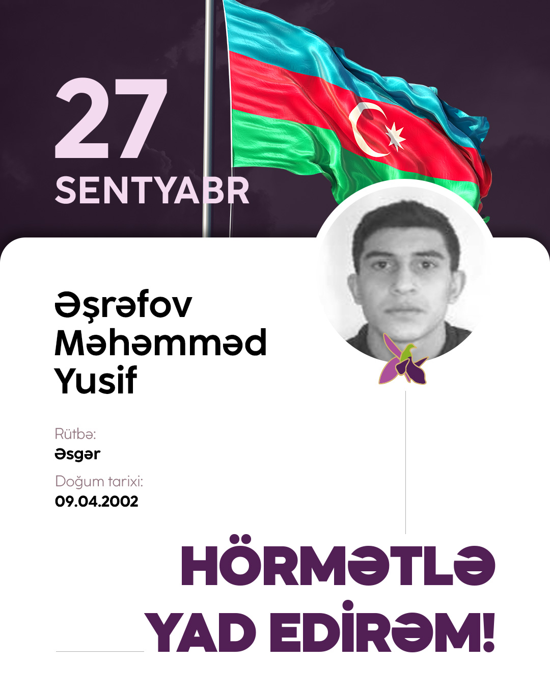 Əşrəfov Məhəmməd Yusif