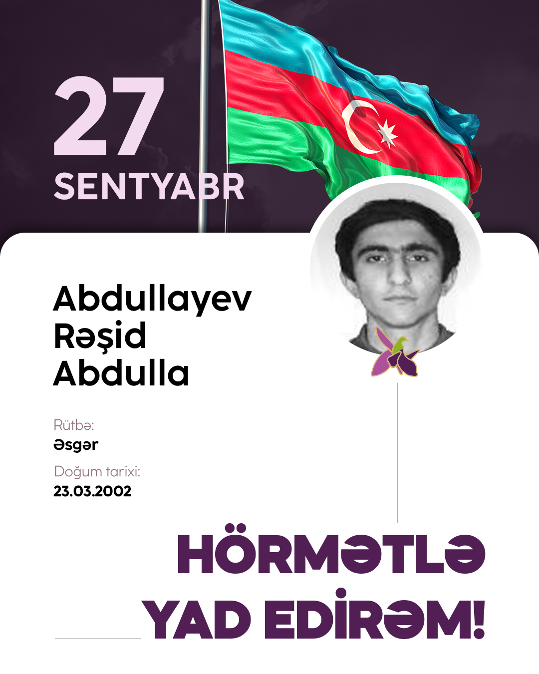 Abdullayev Rəşid Abdulla