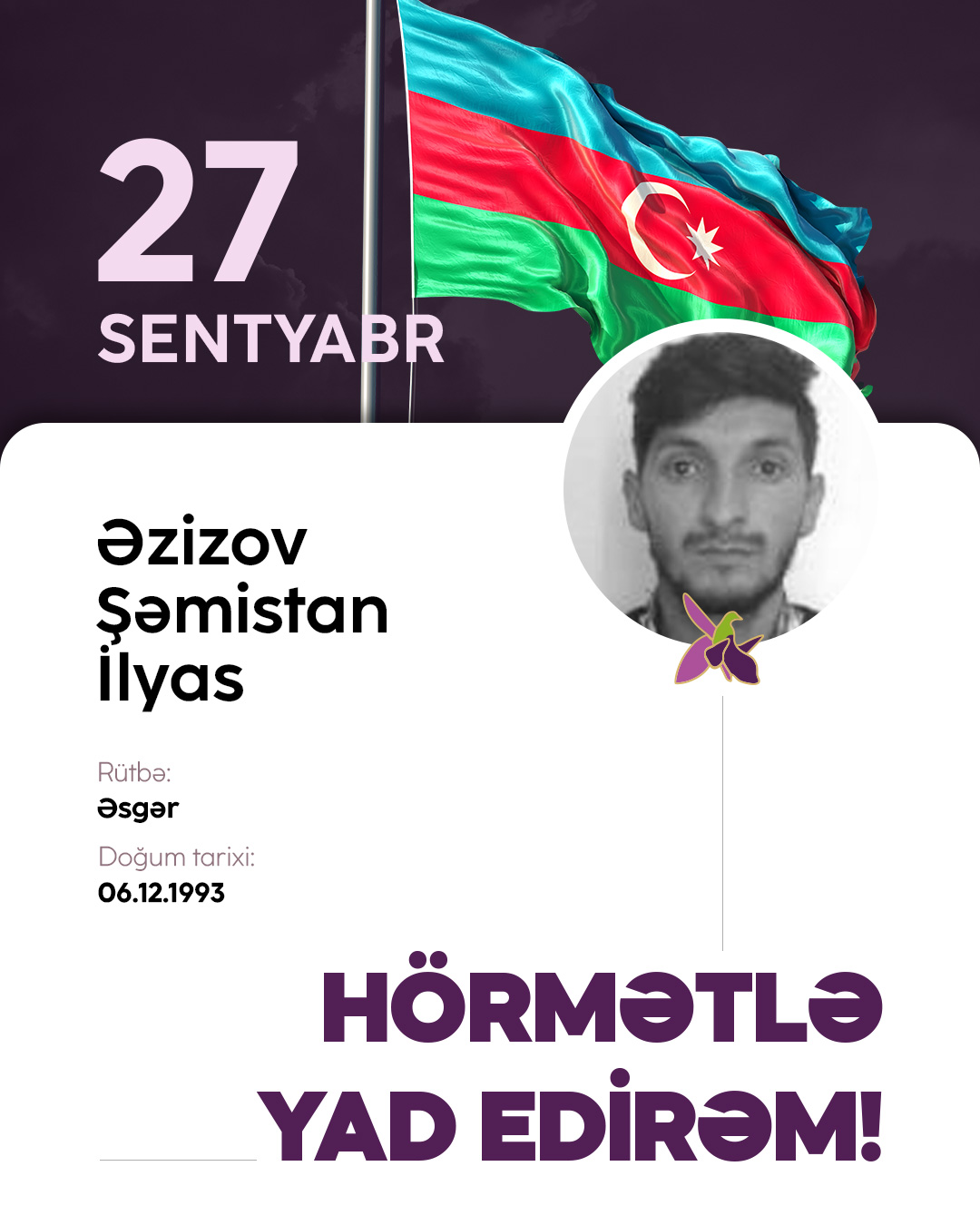 Əzizov Şəmistan İlyas