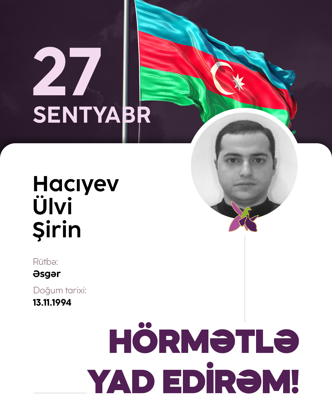 Hacıyev Ülvi Şirin