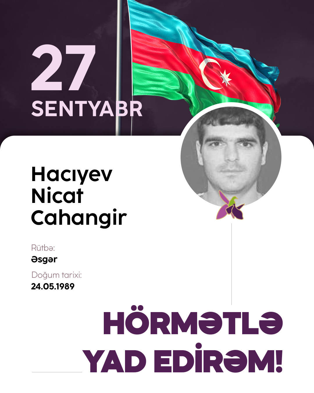 Hacıyev Nicat Cahangir