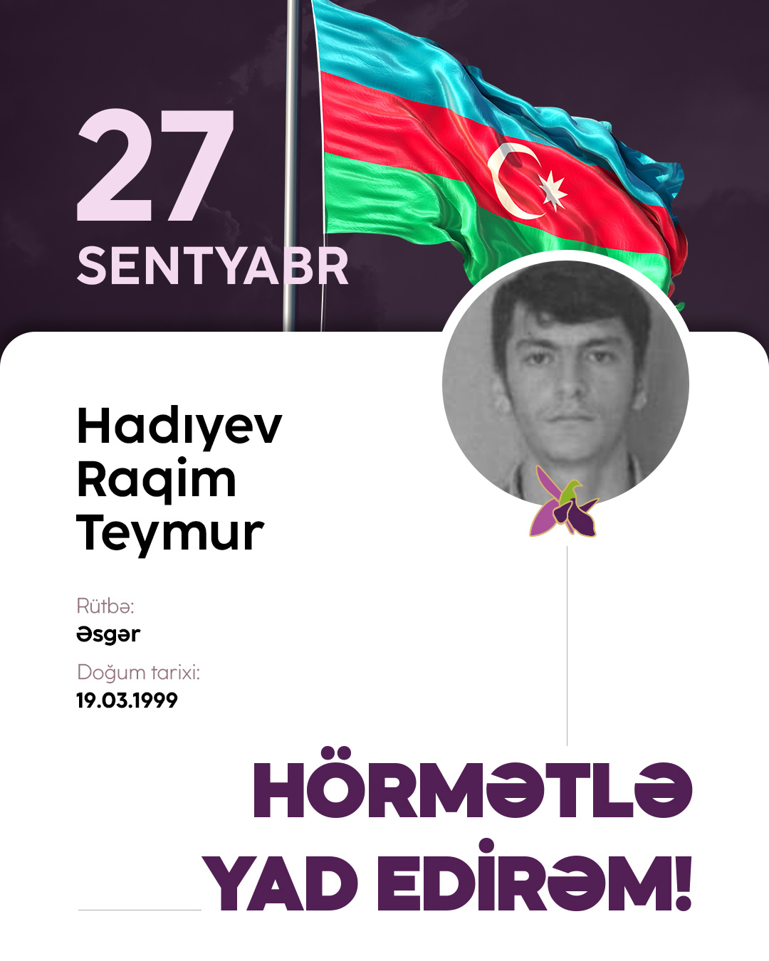 Hadıyev Raqim Teymur