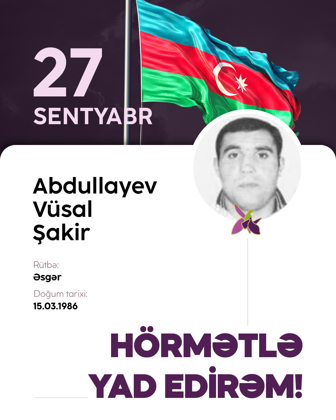 Abdullayev Vüsal Şakir
